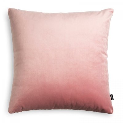 Velvet jasno różowa poduszka dekoracyjna 45x45