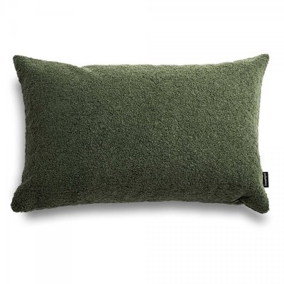 Cozy zielona poduszka dekoracyjna boucle 60x40