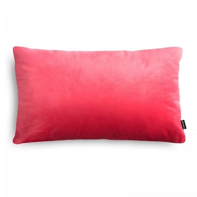 Velvet koralowa poduszka dekoracyjna 50x30