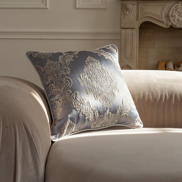 Sky Blue Decorative Pillow Queen 45x45