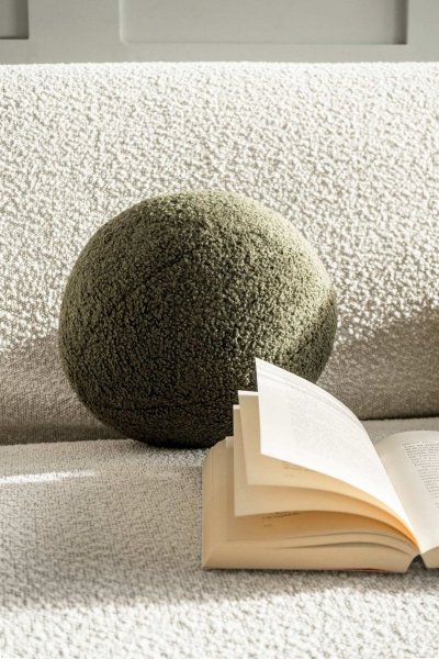 Green Decorative Pillow BALL