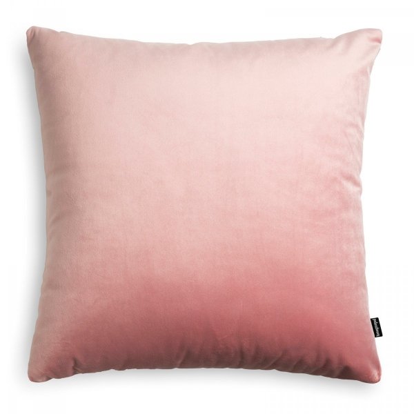 Velvet jasno różowa poduszka dekoracyjna 45x45