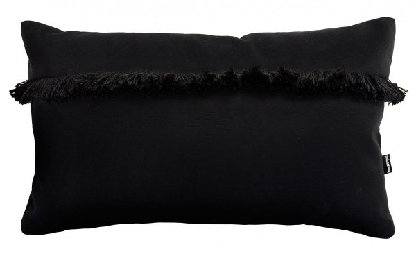 Velour Decorative Pillow with Tassels