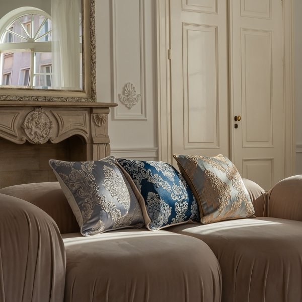 Sky Blue Decorative Pillow Queen 45x45