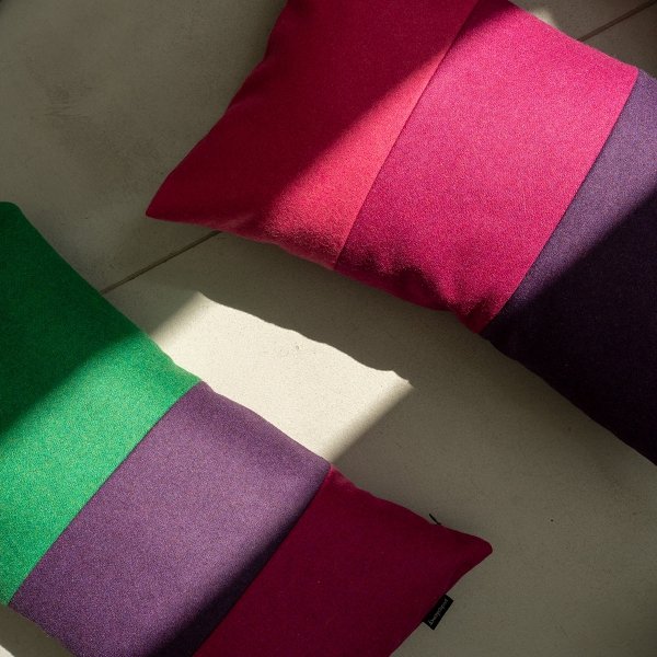 Velvet Vibrant Green Decorative Cushion 45x45