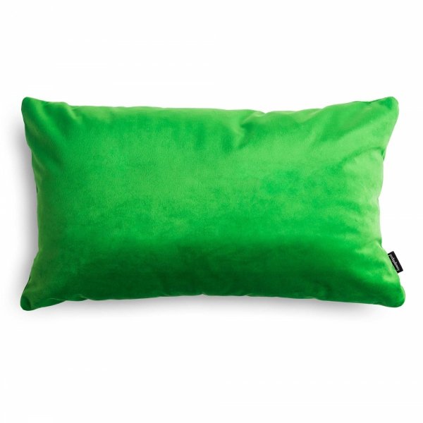 Velvet żywa zieleń poduszka dekoracyjna 50x30 