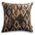 Braunes Dekokissen 45x45 Diamond