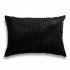 Geneva Large Black Decorative Pillow 70x50