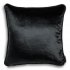 Black Decorative Pillow Glamour