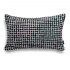 Teli Black-Gray Decorative Pillow 50x30