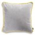 DUO gray decorative cushion 40x40