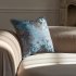 Blue-Beige Decorative Pillow Gold 40x40