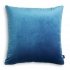 Velvet jasno niebieska poduszka dekoracyjna 45x45