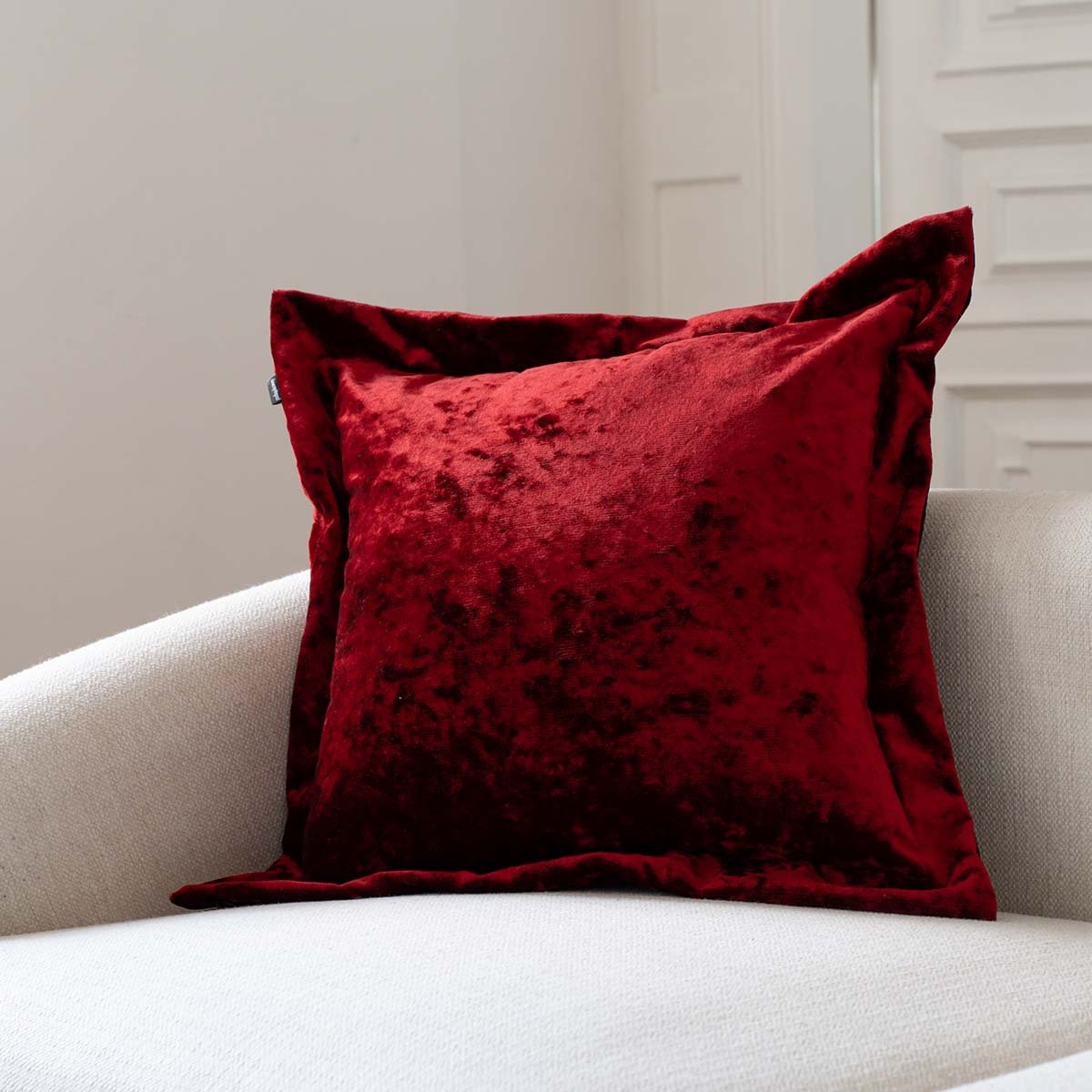Scala Rotes großes Dekokissen 60x60 Prestige Line