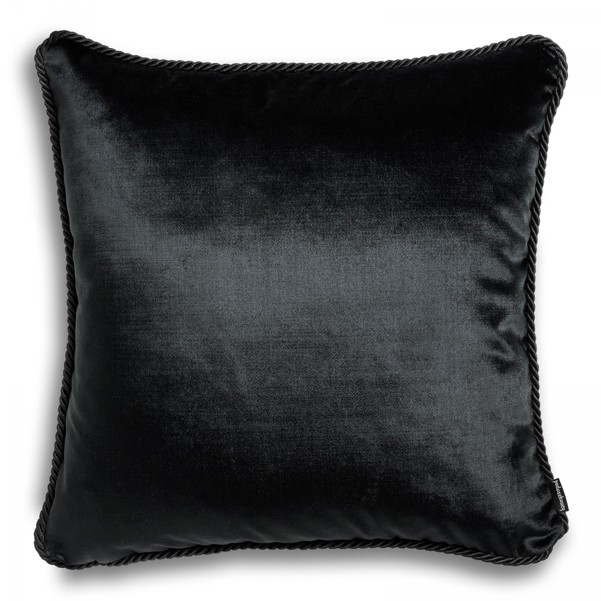 Black Decorative Pillow Glamour