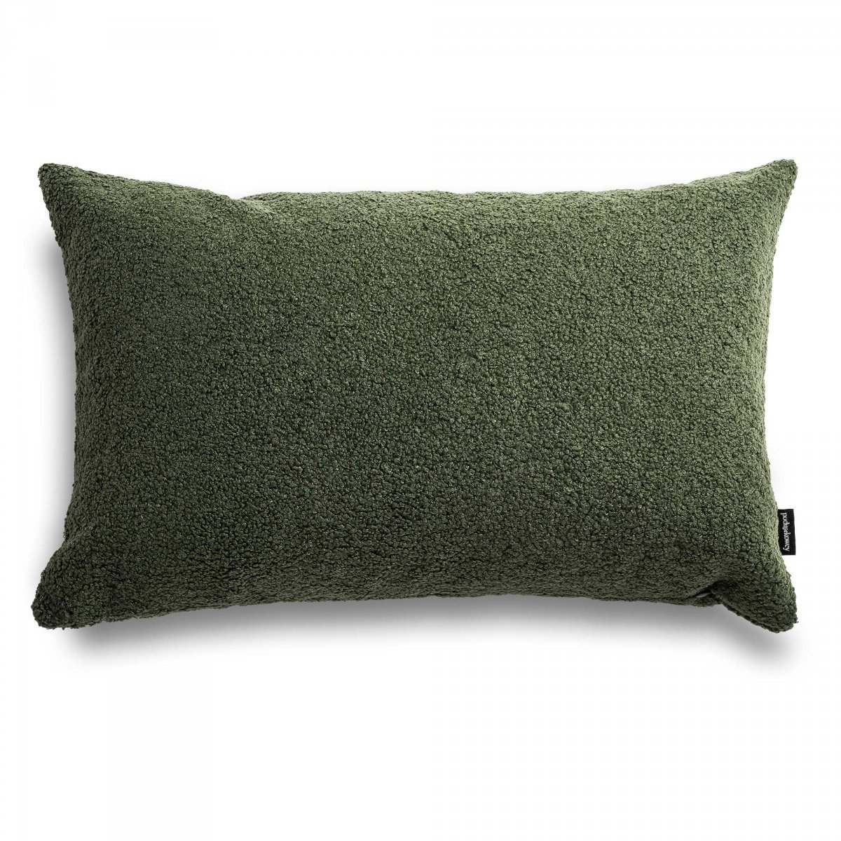 Cozy Green Boucle Decorative Cushion 60x40