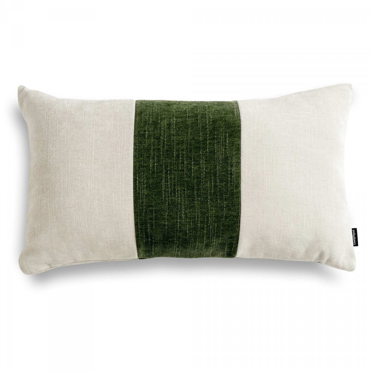 Rolo Cream-Green Decorative Pillow 50x30