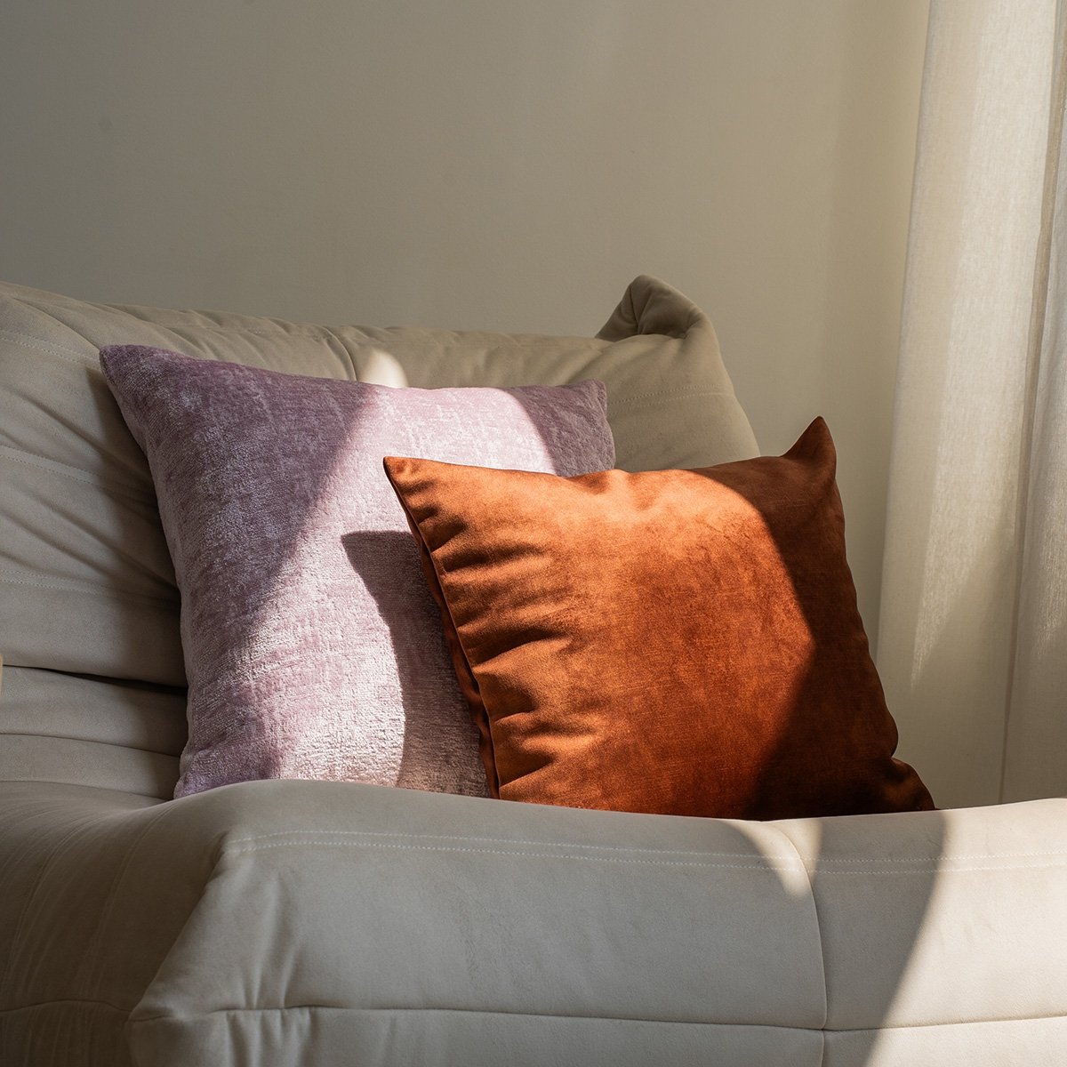 Honey-Graphite Pillow Set Coco+Bergen+Stone