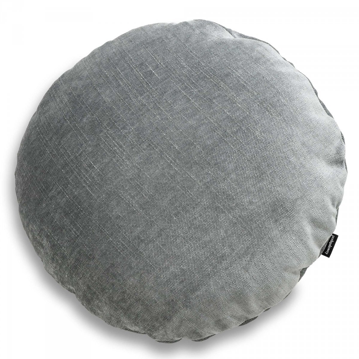 Rolo Round Gray Decorative Pillow 45