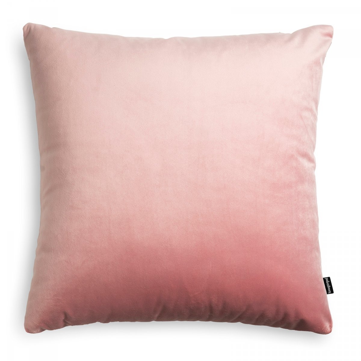 Velvet jasno różowa poduszka dekoracyjna 45x45