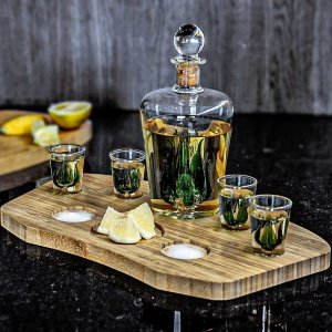 Zestaw do Tequilli Deluxe Karafka z Kieliszkami 