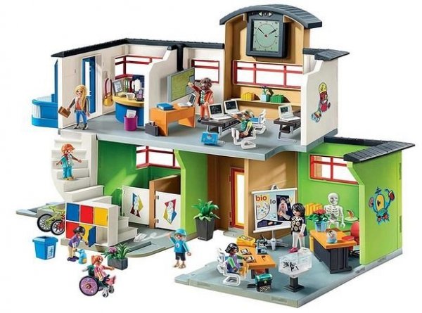 PLAYMOBIL CITY LIFE 9453 SZKOŁA Z WYPOSAŻENIEM