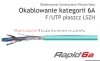 FIBRAIN DATA Rapid kat.6A F/UTP 500Mhz, drut, LSZH turkusowy