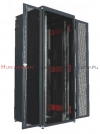 MMC Szafa RACK Serwer 19 stojąca 42U 800x1000, 1000kg, drzwi dwuskrzydłowe perforowane, czarna