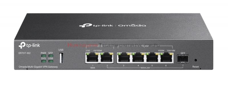 TP-LINK Router ER707-M2, MultiWAN/LAN 2,5G, VPN, Omada