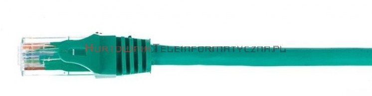 UTP Patch cord 0,25 m. Kat.6 zielony