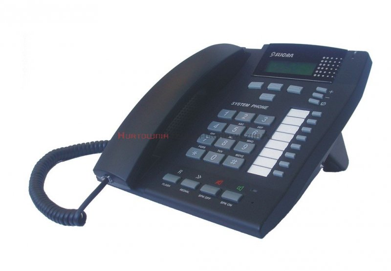 SLICAN Telefon systemowy IP CTS-102.IP, czarny