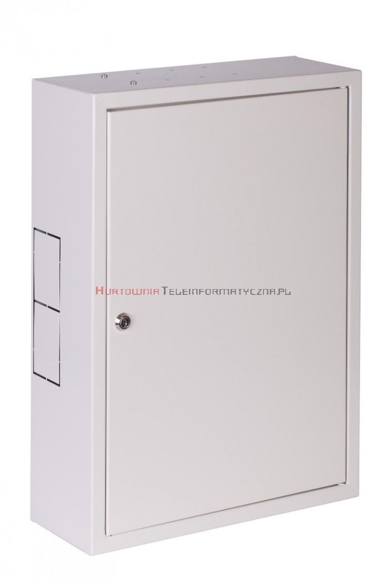 Sabaj szafa wisząca SIMPLE 19&quot; 3Ux555x400 mm, drzwi metalowe, szara
