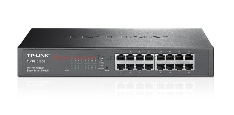 TP-LINK SG1016D Switch 16-port Gigabit Ethernet, desktop, RACK 19&quot;