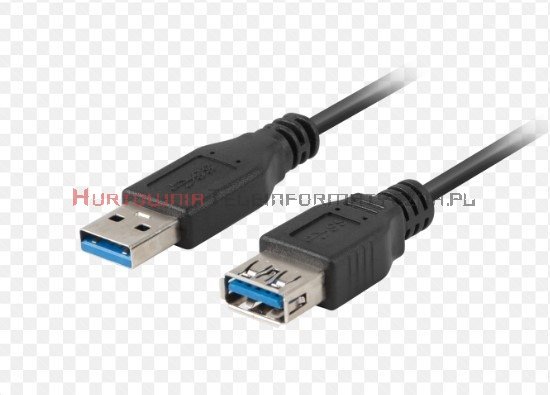 Kabel przedłużacz USB 3.0 wtyk A, gniazdo A – 1,8 m