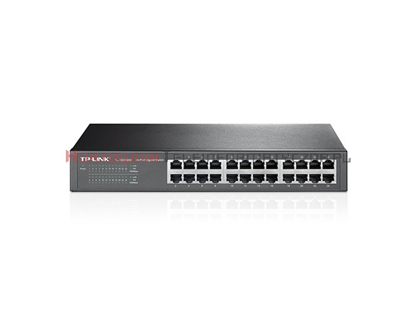 TP-LINK SG1024D Switch 24-port Gigabit Ethernet, desktop, RACK 19&quot;