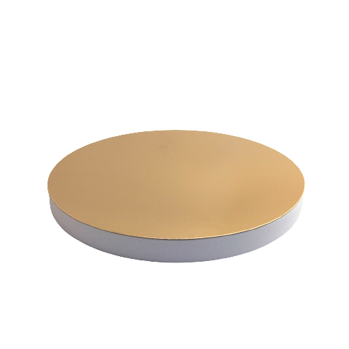 Podkład pod tort gruby STYRODUR złoty 28 cm