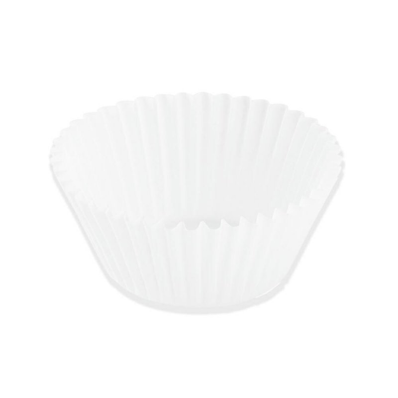Papilotki Cupcake muffinki, babeczki - BIAŁE 10szt
