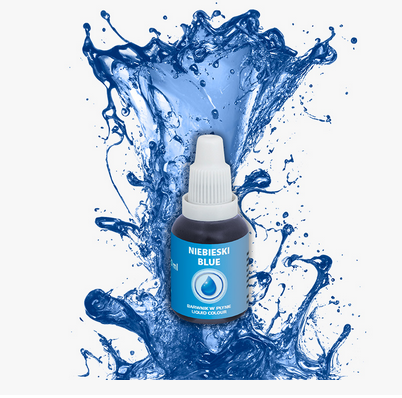 Barwnik spożywczy w płynie NIEBIESKI 20ml - Food Colours
