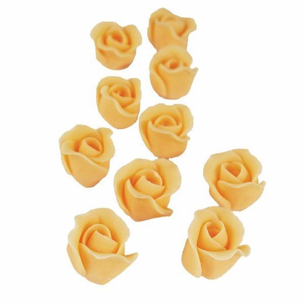 Cukrowe MINI RÓŻE różyczki herbaciane 10szt 