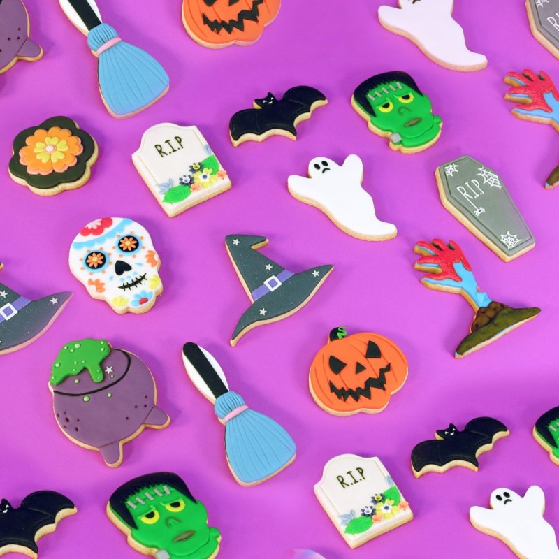 Wykrawaczki Foremki DUŻE Halloween 3szt DYNIA duch, nietoperz  PME