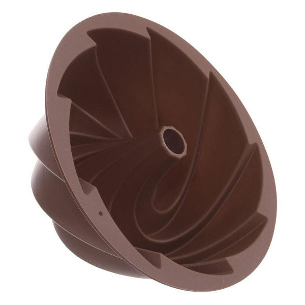 Forma silikonowa z kominem DO PIECZENIA BABKI kwiat 23,5cm