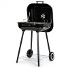 Grill węglowy ogrodowy z pokrywą na zawiasach + kółka MultiGarden