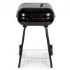 Grill węglowy ogrodowy z pokrywą na zawiasach + kółka MultiGarden