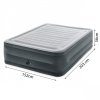 Materac łóżko do spania dwuosobowy z pompką automatyczną 203x152 cm INTEX 64418ND