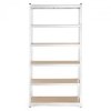 Regał magazynowy 222x110x50 cm stal galwanizowana 6 półek 1050 kg ModernHome