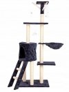 Drapak dla kota domek drzewo legowisko 138 cm XL szary Petsi