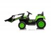 Traktor Na Akumulator Z łyżką  BW-X002A Zielony