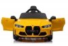 Auto Na Akumulator Bmw M4 Zółte