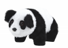 Panda Interaktywna Pluszowa W Transporterze Różowy Niebieski