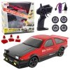 Auto Sportowe Do Driftu Wymienne Koła Zdalnie Sterowany RC 4WD Czerwony